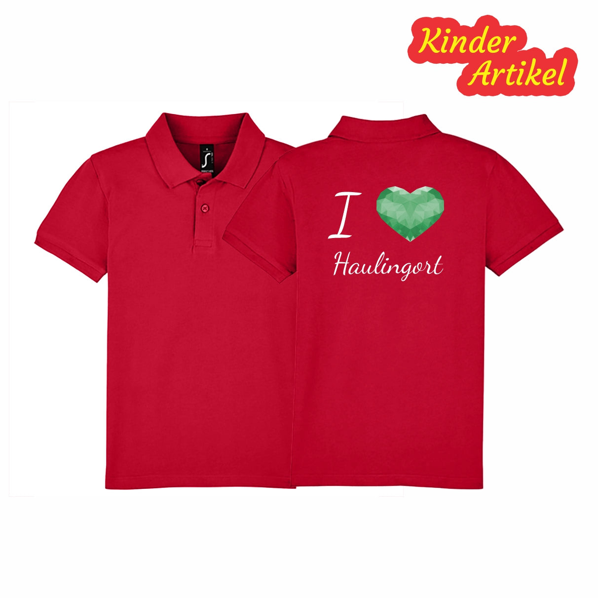 Kinder | B-LOGO | Polo-Shirt | Unisex