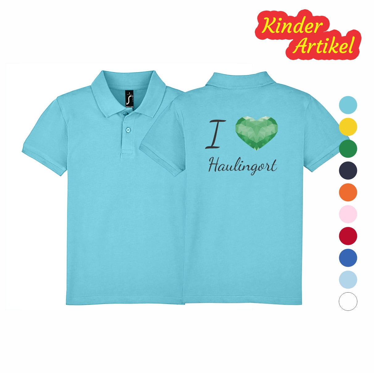 Kinder | B-LOGO | Polo-Shirt | Unisex